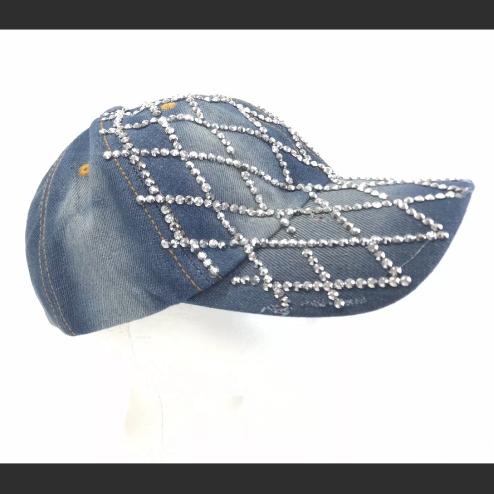 🧢Magid Distressed Denim Cap